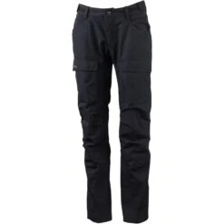 Lundhags Authentic II Damen Wanderhose Kurz/Weit - Schwarz 900