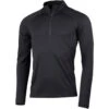 Lundhags Gimmer Merino Light 1/2 Zip Langarmshirt - Schwarz 900 -Lundhags 320201 00 d 666806