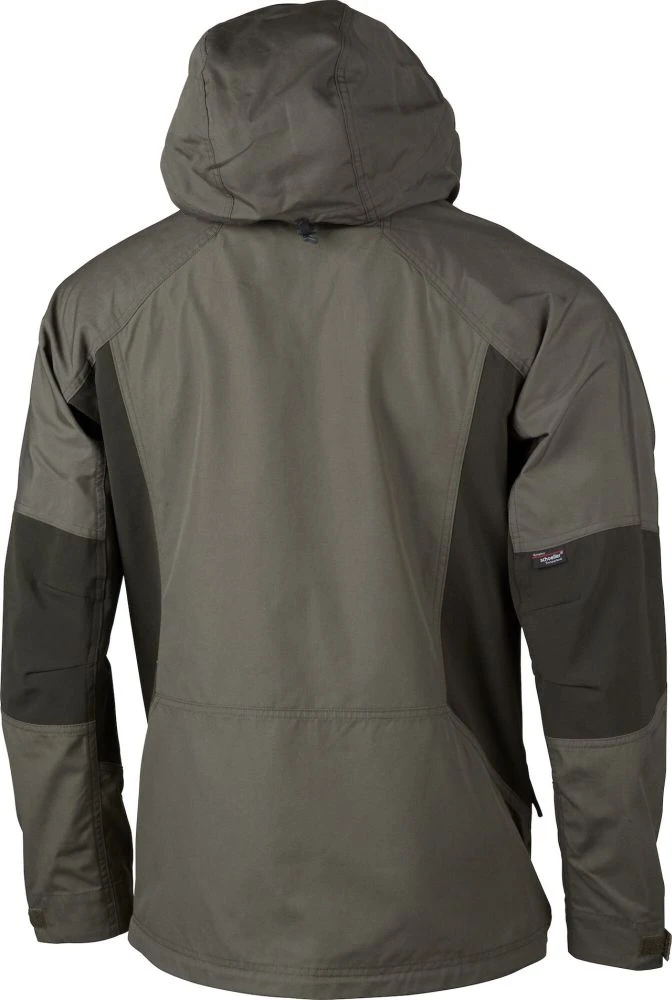 Lundhags Authentic Ms Jacket Outdoorjacke (forest-green/dark-forest-green) – Bild 2