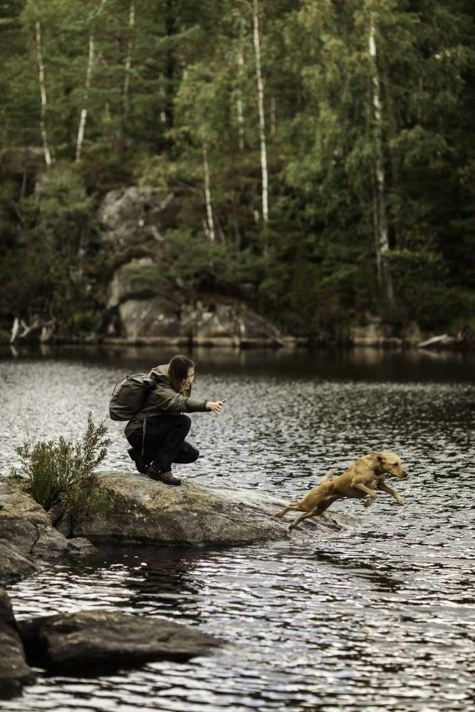 Lundhags Laka Ws Jacket Outdoorjacke (forest-green) – Bild 4