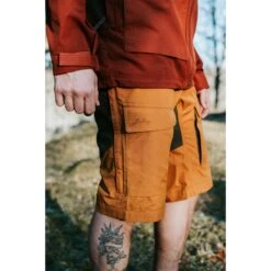 Lundhags Authentic II Wandershorts - Dark Sand/Tea Green 731 -Lundhags lundhags authentic ii shorts2 1336973 1