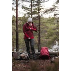 Lundhags Authentic Damen Wanderjacke - Clover/Forest Green 641 -Lundhags lundhags authentic women s jacket red dark red 338 3 1336952 4