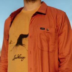 Lundhags Ekren Solid Langarmhemd - Amber 281 -Lundhags lundhags ekren solid long sleeve shirt amber 281 6 1397105