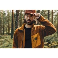 Lundhags Flok Wool Pile Fleecejacke - Light Navy 480 -Lundhags lundhags flok wool pile jacket dark gold 006 1 1135512 1