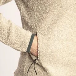 Lundhags Flok Wool Pile Damen Fleecejacke - Sand 730 -Lundhags lundhags flok wool pile women s jacket sand 3 1263827