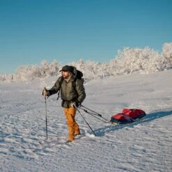 Lundhags Fulu Cargo Wanderhose - Dunkelgold 006 -Lundhags lundhags fulu cargo strech hybrid pants dark gold 006 4 1512108