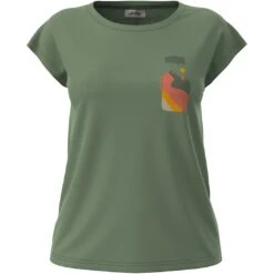 Lundhags Fulu Merino Bottle Damen T-Shirt - Clover 640