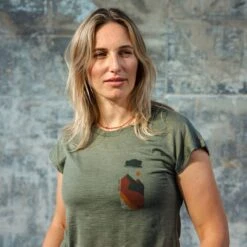 Lundhags Fulu Merino Bottle Damen T-Shirt - Clover 640 -Lundhags lundhags fulu merino bottle women s t shirt clover 640 4 1450340