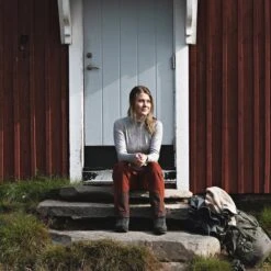 Lundhags Gimmer Merino Light 1/2 Zip Damen Langarmshirt - Hellgrau 829 -Lundhags lundhags gimmer merino light women s 1 2 zip long sleeve shirt light grey 829 2 1337007 1