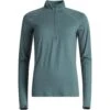Lundhags Gimmer Merino Light 1/2 Zip Damen Langarmshirt - Jade 660 -Lundhags lundhags gimmer merino light women s 1 2 zip shirt jade 660 1 1399653