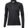Lundhags Gimmer Merino Light 1/2 Zip Damen Langarmshirt - Schwarz 900 2 Lundhags Gimmer Merino Light 1/2 Zip Damen Langarmshirt - Schwarz 900 -Lundhags lundhags gimmer merino light womens 1 2 zip long sleeve shirt black 900 1 1058734