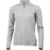 Lundhags Gimmer Merino Light 1/2 Zip Damen Langarmshirt - Hellgrau 829 -Lundhags lundhags gimmer merino light womens 1 2 zip long sleeve shirt light grey 829 1 1058756