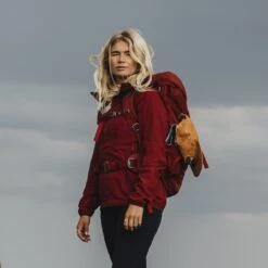 Lundhags Gliis II Damen Anorak - Dark Red 333 -Lundhags lundhags gliis ii women s anorak dark red 333 2 1337017 1