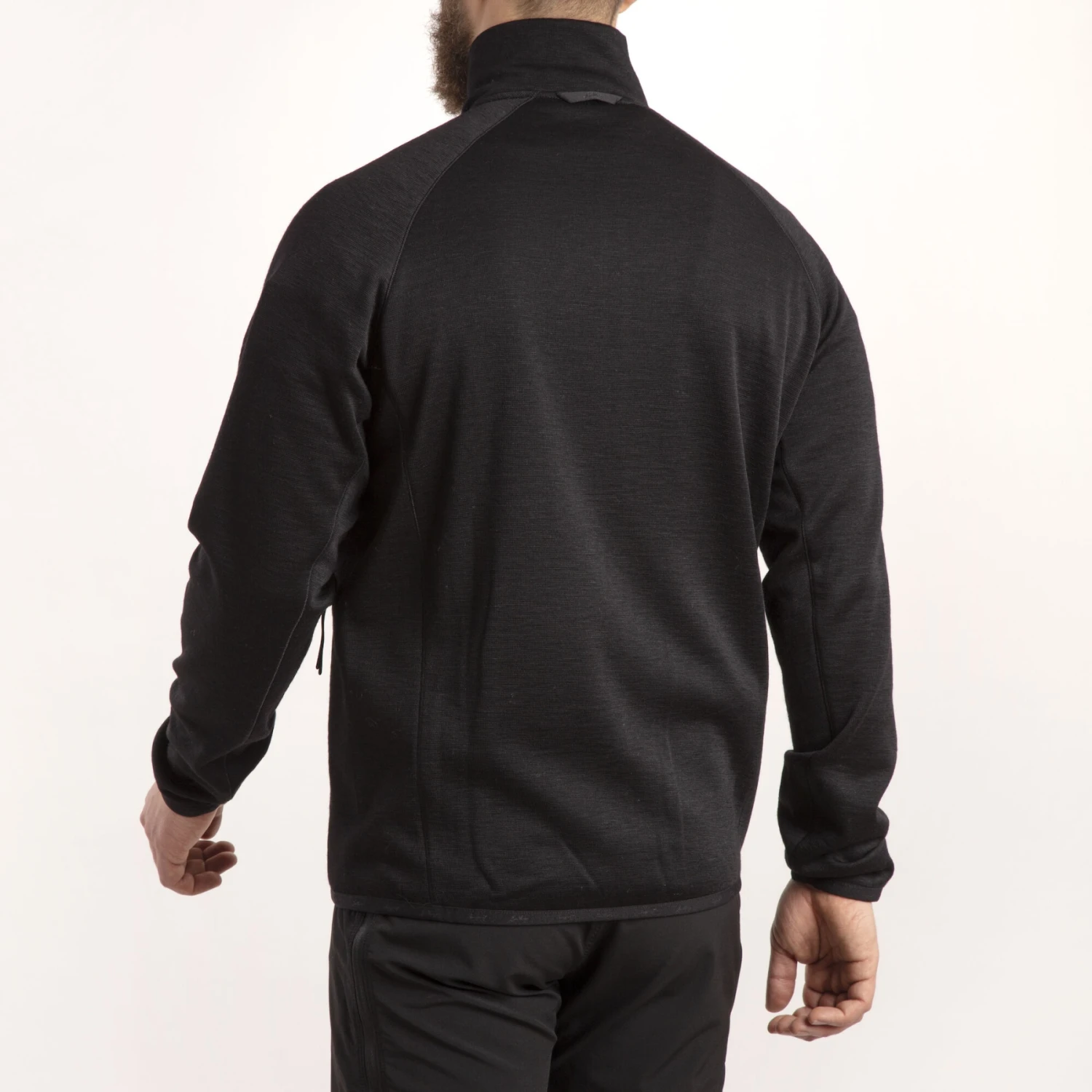 Lundhags Gosin Wool Knit Jacke - Schwarz 900 4 Lundhags Gosin Wool Knit Jacke - Schwarz 900 – Bild 3