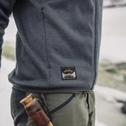 Lundhags Gosin Wool Knit Damenjacke - Dark Agave 656 -Lundhags lundhags gosin wool knit women s jacket dark agave 656 7 1400459