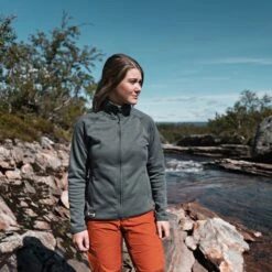 Lundhags Gosin Wool Knit Damenjacke - Dark Agave 656 -Lundhags lundhags gosin wool knit women s jacket dark agave 656 8 1400460