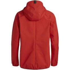 Lundhags -Lundhags lundhags lo waterproof women s jacket lively red 250 2 1400665