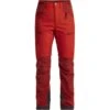 Lundhags Makke High Waist Damen Wanderhose - Lively Red/Mellow Red 252