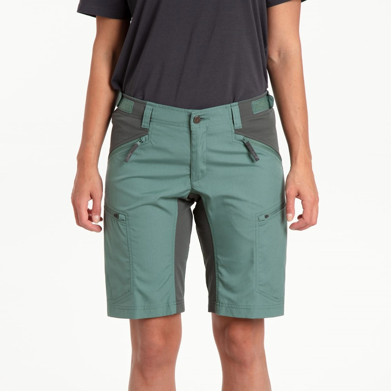 Lundhags Makke II Damen Wandershorts - Jade/Dark Agave 662 4 Lundhags Makke II Damen Wandershorts - Jade/Dark Agave 662 – Bild 2