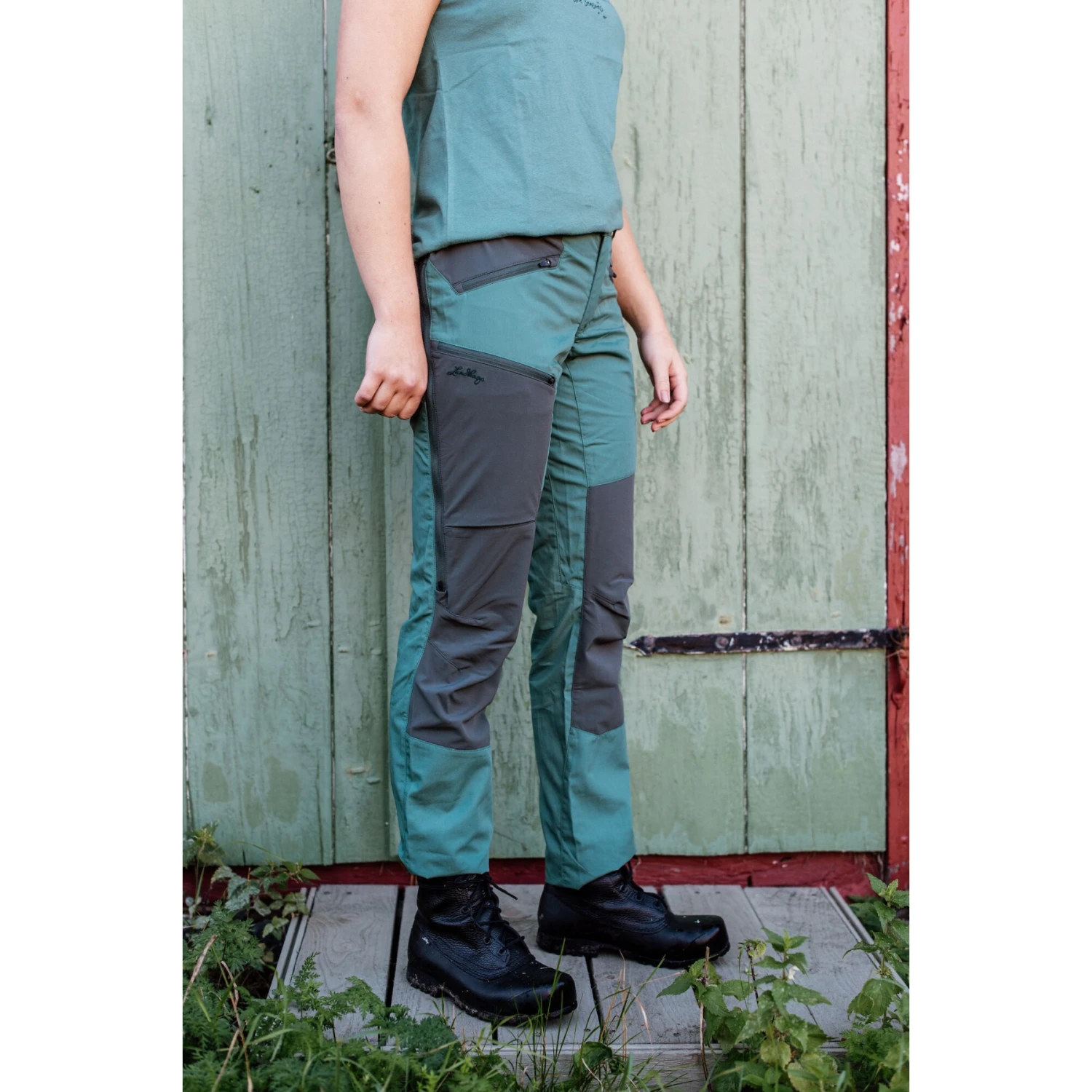 Lundhags Makke Light Damen Wanderhose - Lively Red/Mellow Red 252 8 Lundhags Makke Light Damen Wanderhose - Lively Red/Mellow Red 252 – Bild 6