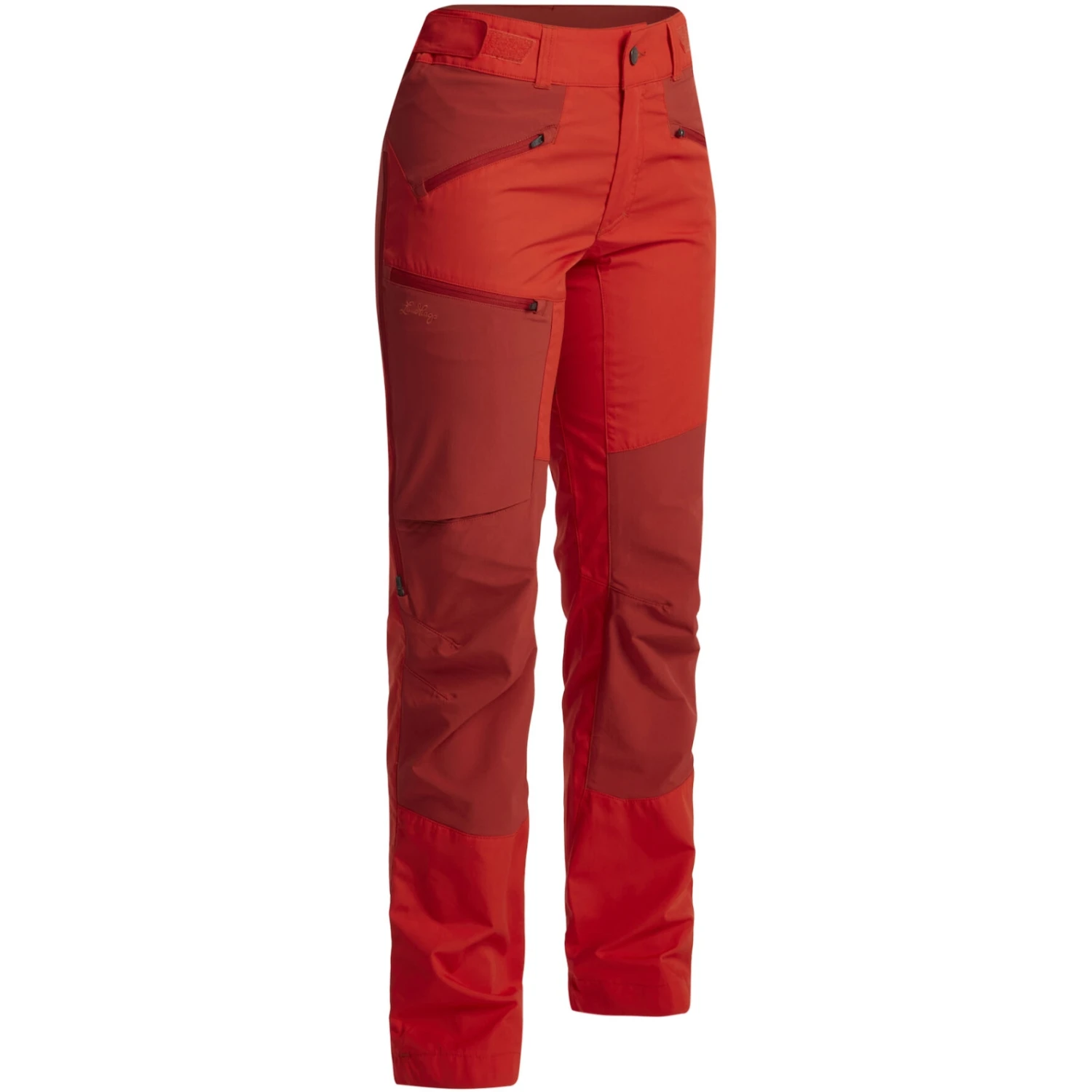 Lundhags Makke Light Damen Wanderhose - Lively Red/Mellow Red 252 4 Lundhags Makke Light Damen Wanderhose - Lively Red/Mellow Red 252 – Bild 2