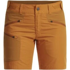Lundhags Makke Light Damen Wandershorts - Gold/Dunkelgold 215