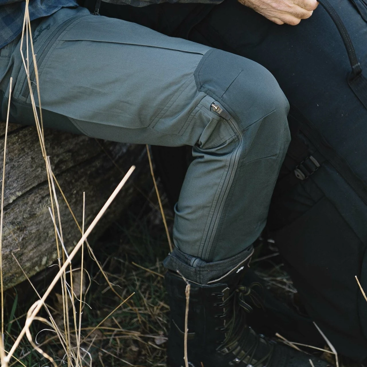 Lundhags Makke Wanderhose Lang - Schwarz 990 5 Lundhags Makke Wanderhose Lang - Schwarz 990 – Bild 3