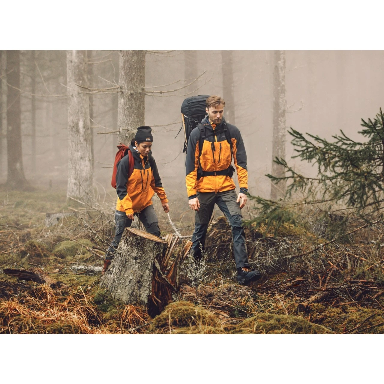 Lundhags Makke Pro Damen Wanderjacke - Forest Green/Charcoal 616 4 Lundhags Makke Pro Damen Wanderjacke - Forest Green/Charcoal 616 – Bild 2