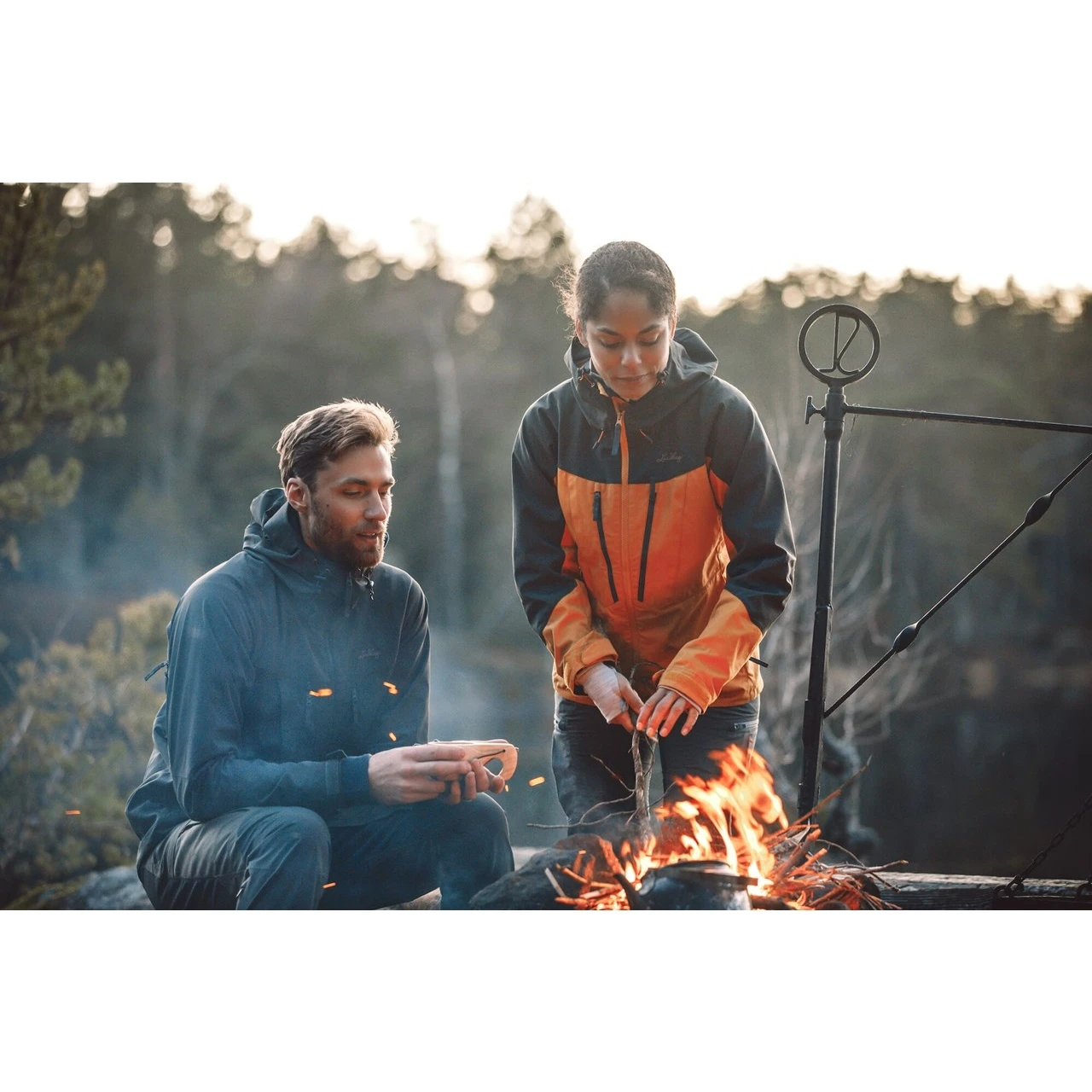 Lundhags Makke Pro Damen Wanderjacke - Gold/Charcoal 209 8 Lundhags Makke Pro Damen Wanderjacke - Gold/Charcoal 209 – Bild 6