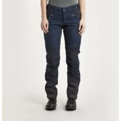 Lundhags Makke Damen Wanderhose - Light Navy/Deep Blue 671 -Lundhags lundhags makke women s pants light navy deep blue 7 1265468