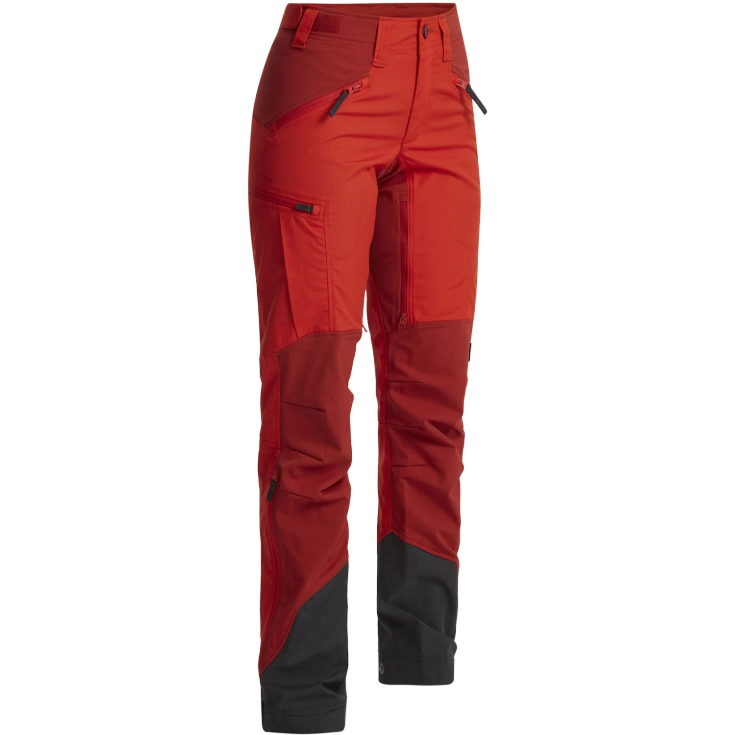Lundhags Makke Damen Wanderhose - Lively Red/Mellow Red 252 4 Lundhags Makke Damen Wanderhose - Lively Red/Mellow Red 252 – Bild 2