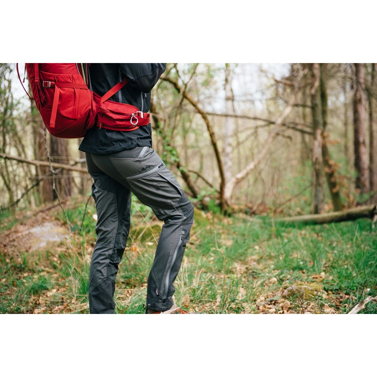 Lundhags Makke Damen Wanderhose Lang - Granite/Charcoal 834 6 Lundhags Makke Damen Wanderhose Lang - Granite/Charcoal 834 – Bild 4