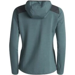 Lundhags Padje Merino Block Damen Kapuzenjacke - Jade 660 -Lundhags lundhags padje merino block women s hoodie jacket jade 660 2 1401966