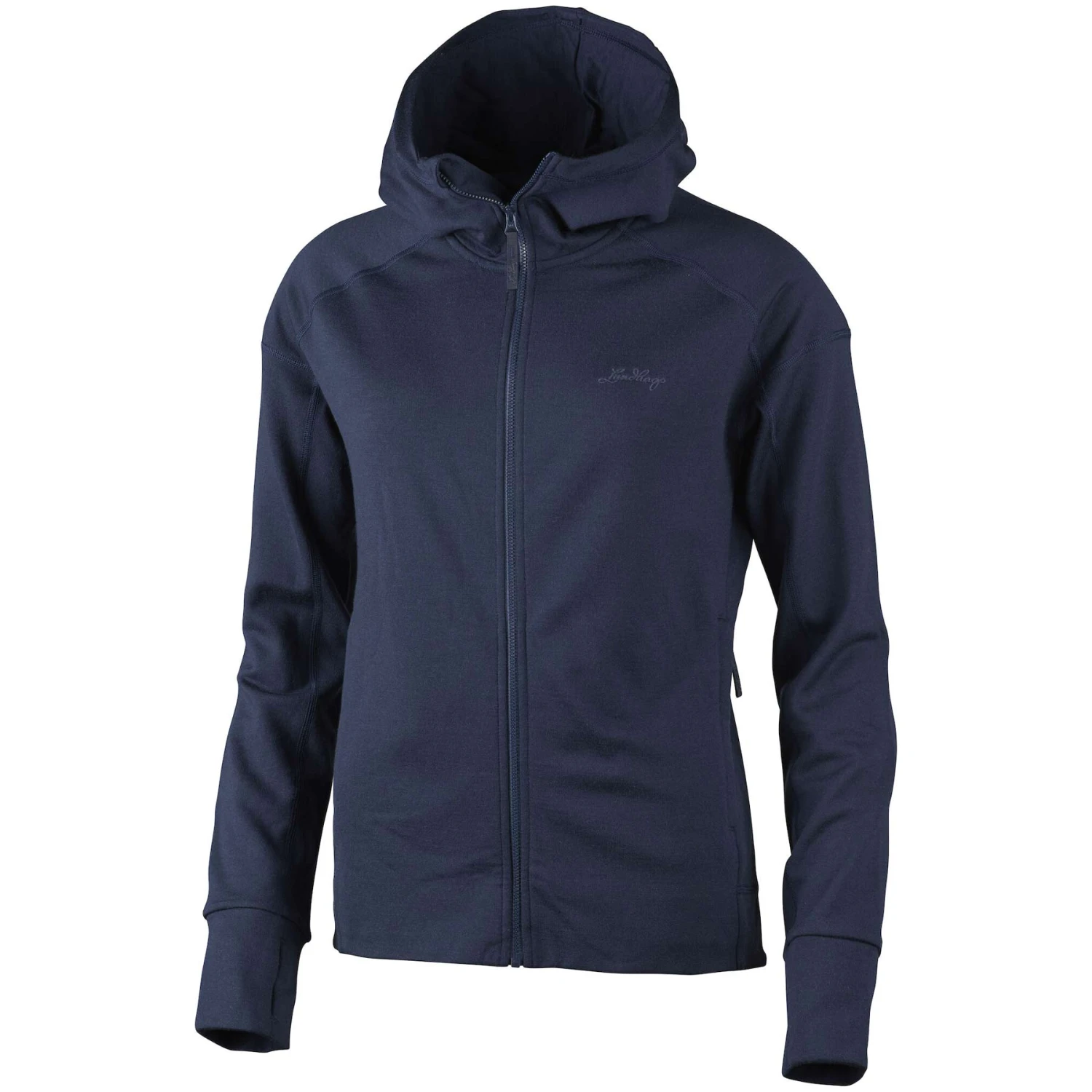 Lundhags Ullto Merino Damen Kapuzenjacke - Deep Blue 472 3 Lundhags Ullto Merino Damen Kapuzenjacke - Deep Blue 472